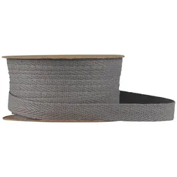 IB Laursen Baumwollband Spule 5m, grau