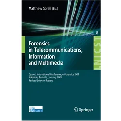 Forensics in Telecommunications, Information and Multimedia, Fachbücher