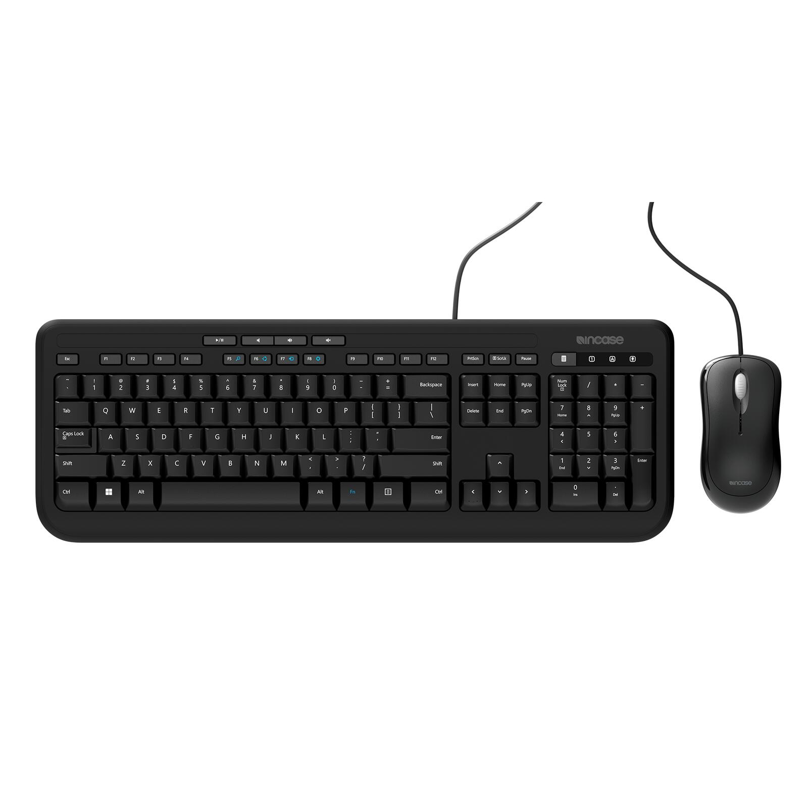 Incase Designed by Microsoft Wireless Tastatur- und Mausset 600 APB-00008