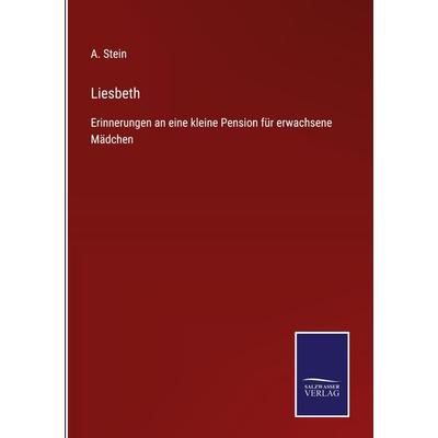 Liesbeth, Gebundene Ausgabe von A. Stein, Outlook, 978-3-375-03693-5