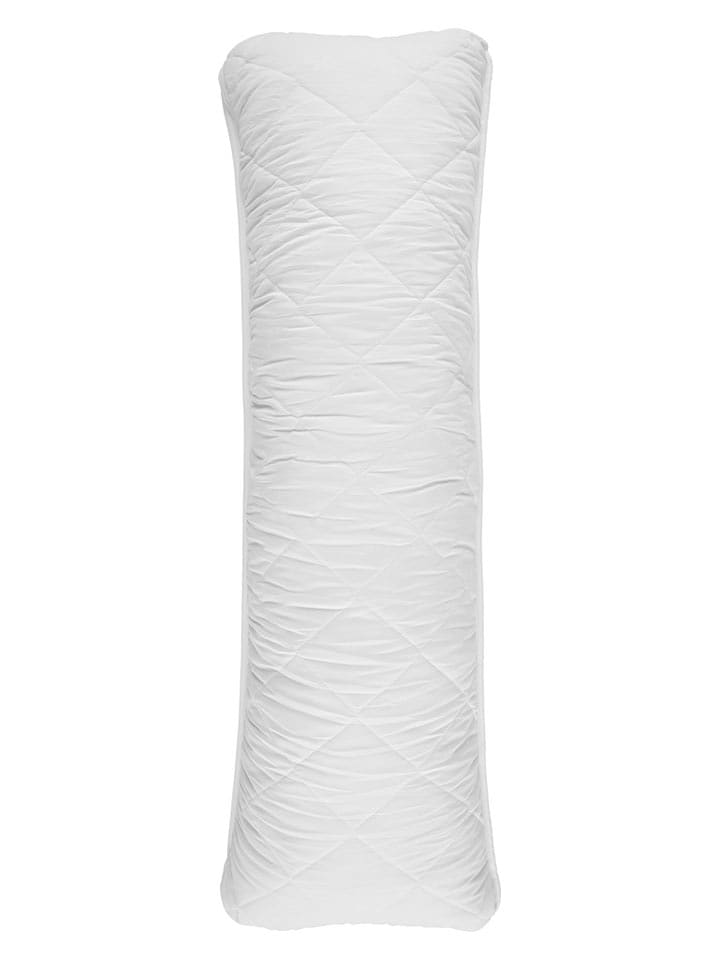 4Living Körperkissen "Memory" in Weiß - (L)44 x (B)145 cm - onesize