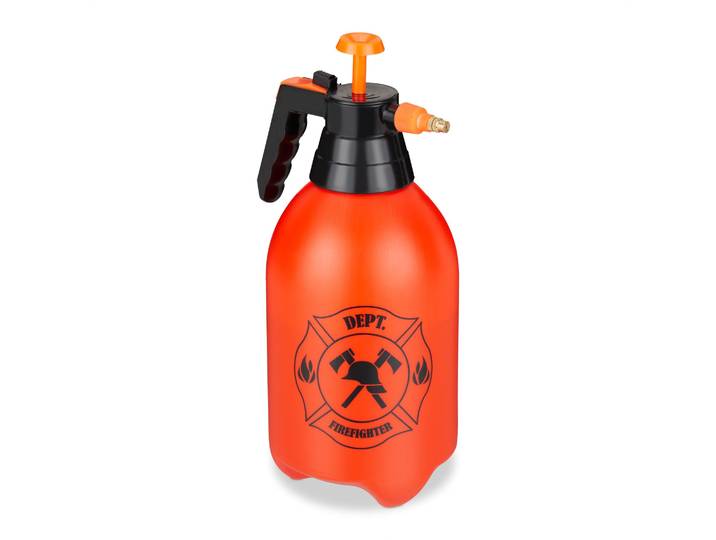 Feuerlöscher Wasserspritze Kinder Orange-Schwarz