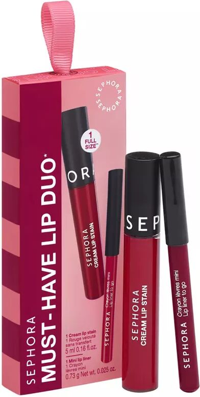 SEPHORA - MUST-HAVE LIPS DUO - Das unverzichtbare Lippenduo, Set, Fantasie