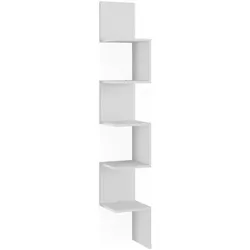 Vicco, Regal, Paolo mit 5 Fächern (28 x 28 x 175.40 cm)