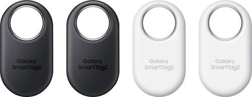 Samsung Galaxy SmartTag2 4er Pack Bluetooth-Tracker Graphit, Weiß