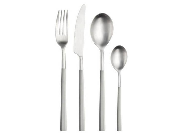 Pintinox Besteckset Hive, Edelstahl, Beigebraun, Metall, Kunststoff, 16-teilig, 7x5.3x25.5 cm, ISO 9001, rostfrei, lebensmittelecht, Essen & Trinken, Besteck, Besteck-Sets