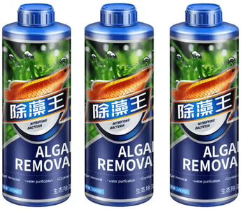 Inspire Curations Aquarium Algae Control Solution For Clearer Fish Tank Water 300ml X 3