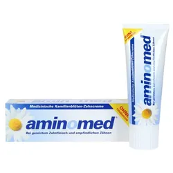 AMINOMED Kamillenblüten Zahncreme ohne Titandioxid 75 ml