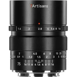 7artisans 75mm F1.4 Sony (E Mount) (Sony E), Objektiv, Schwarz