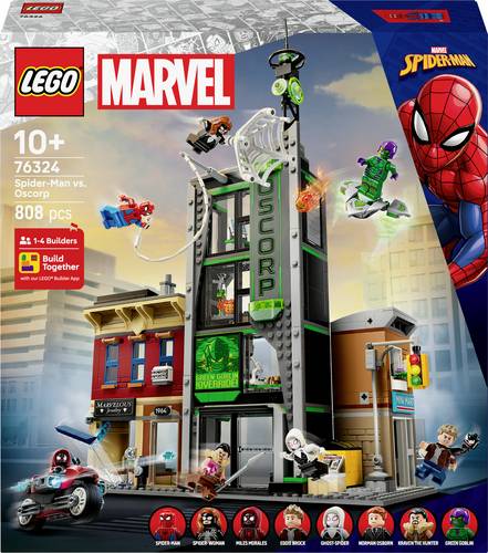 76324 LEGO MARVEL SUPER HEROES Spider-Man vs. Oscorp