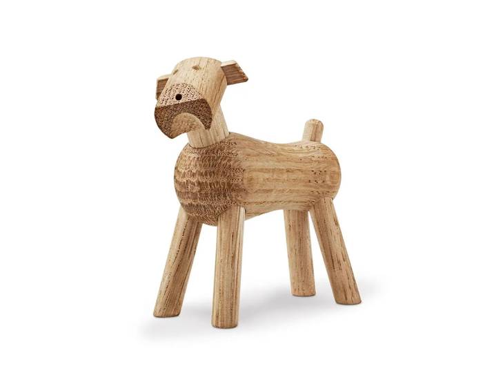 Kay Bojesen Denmark Chien Tim de Kay Bojesen chêne pâle
