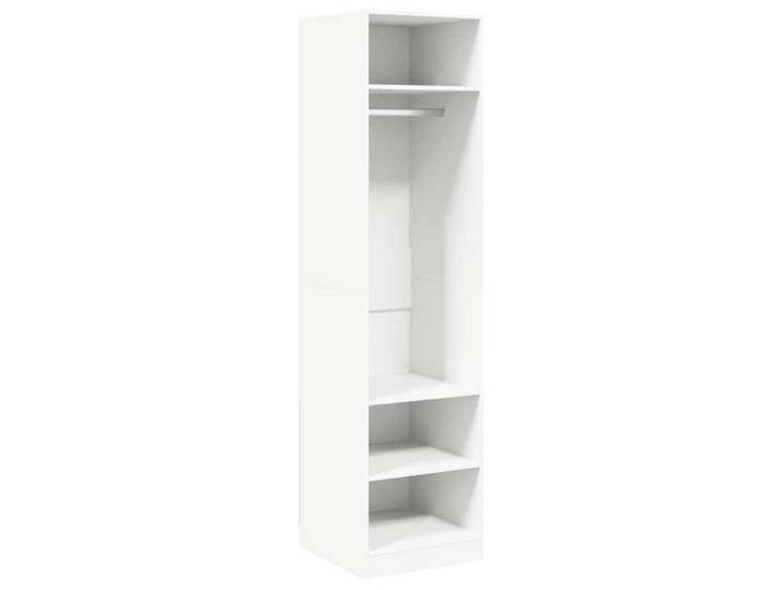 Promotion avril *Blanc Garde-robe - PARAJIE - design Élégant - Pour chambre - Blanc 50x50x200cm Bois d'ingénierie_703315