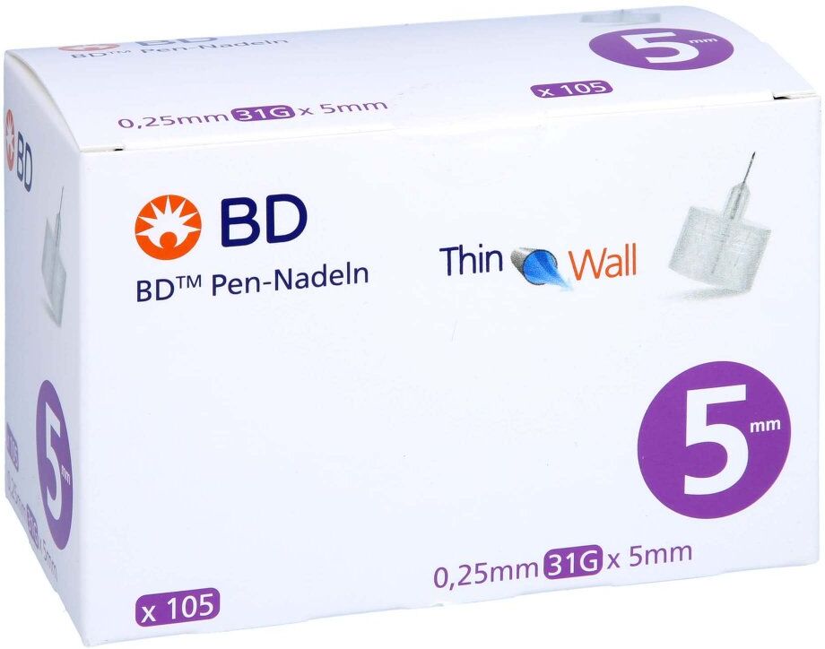 Bd Pen-nadeln 0.25x5mm