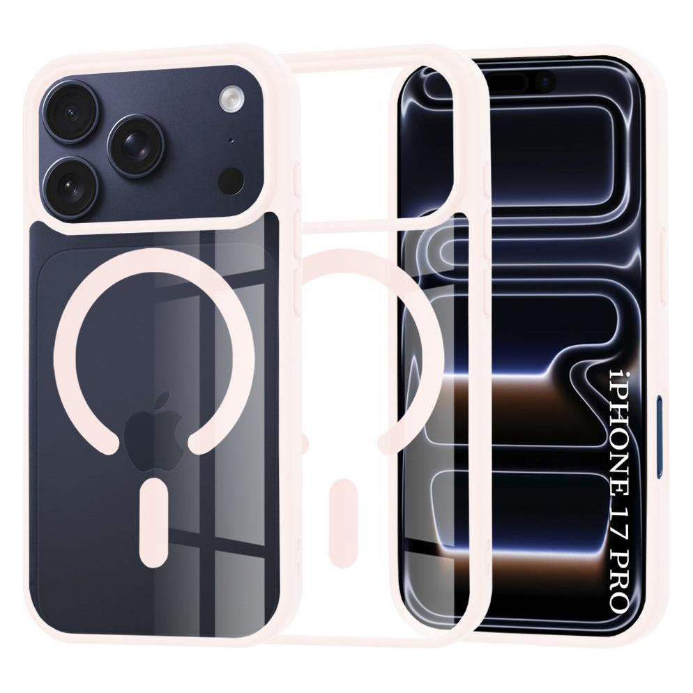 Techsuit - MagSafe Pro - iPhone 17 Pro - Nude Pink (Apple iPhone 17 Pro) (58346119)