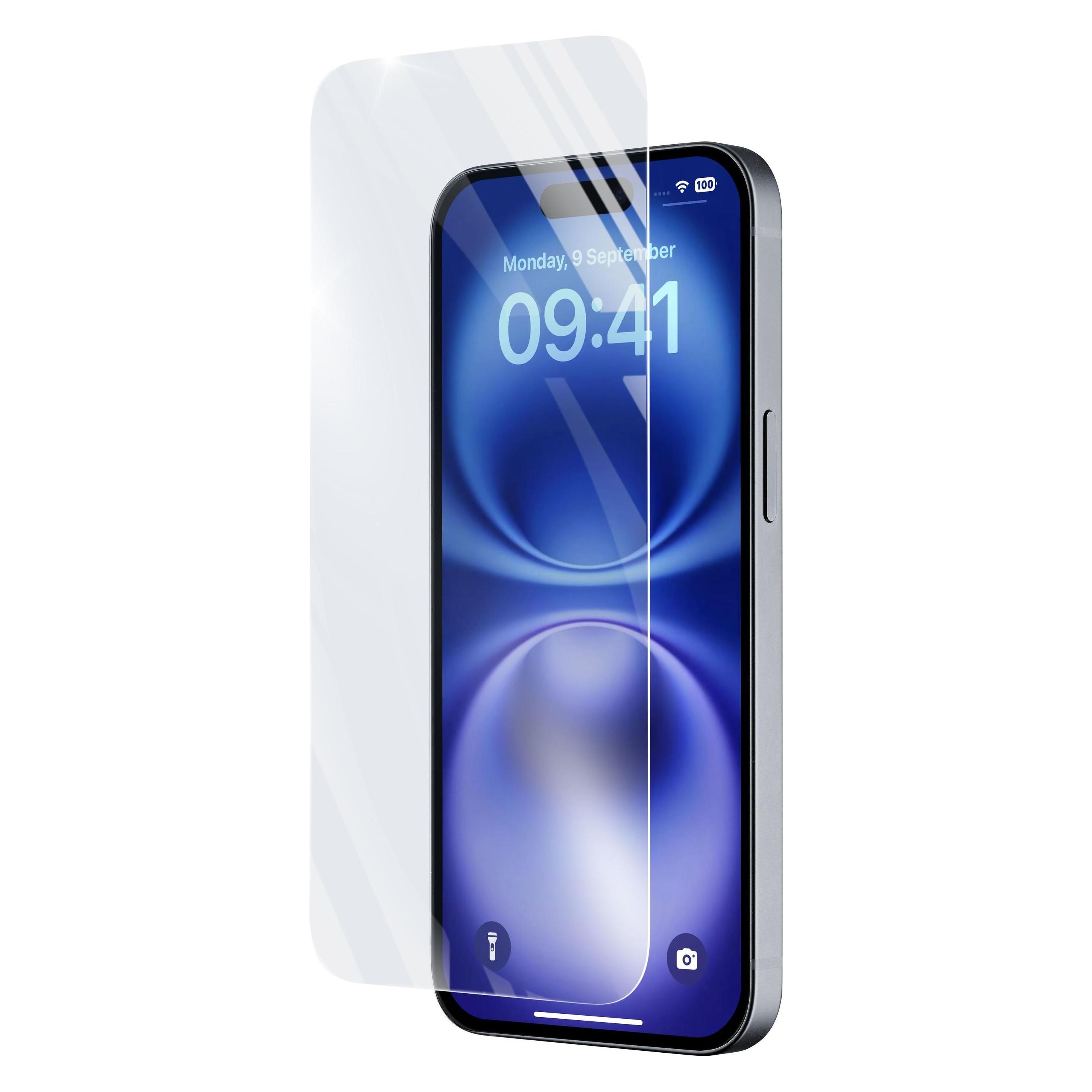 Cellularline Impact Glass (1 Stk., Apple iPhone 16 Plus) (TEMPGLASSIPH16MAX)
