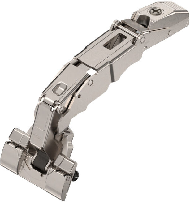 Blum CLIP top Charnière grand angle pour 0-retour 155°, butée d'angle, sans ressort, cuvette INSERTA, nickelée (01218652)