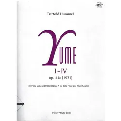 Yume I-IV, Fachbücher von Bertold Hummel
