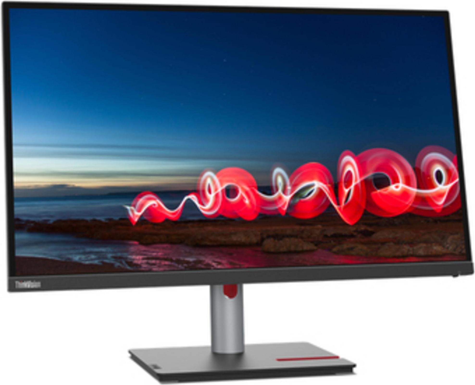 Lenovo ThinkVision T27i-30 Monitor, 68,6 cm (27"), 1920 x 1080 Pixel, Full HD, LED, 6 ms, Schwarz