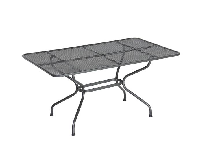 Royal Garden Verso Tisch 145x90 cm iron grey