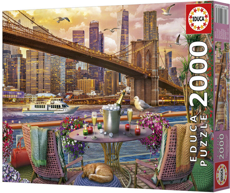 EDUCA BORRAS Puzzle 2000 pcs New-York Romance - Educa