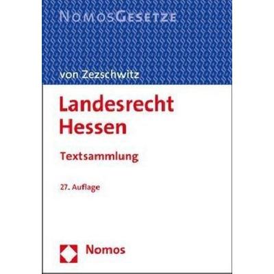 Landesrecht Hessen, Taschenbuch von , Nomos, 978-3-8487-4247-9