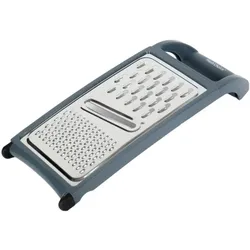 6x FreshChoice Reibe Edelstahl/grau, Küchenreibe, Grau