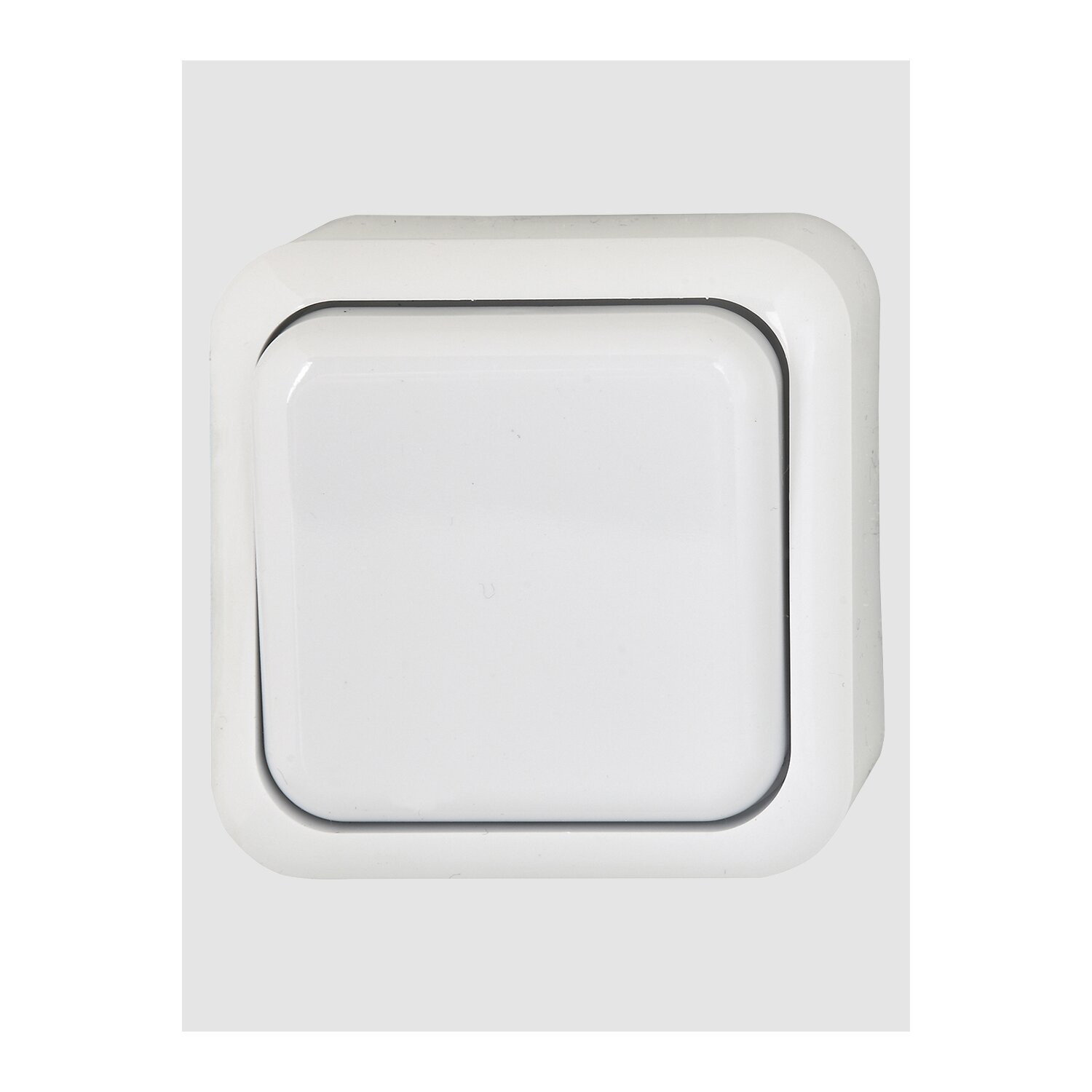 Heitech Wisselschakelaar AP, wit