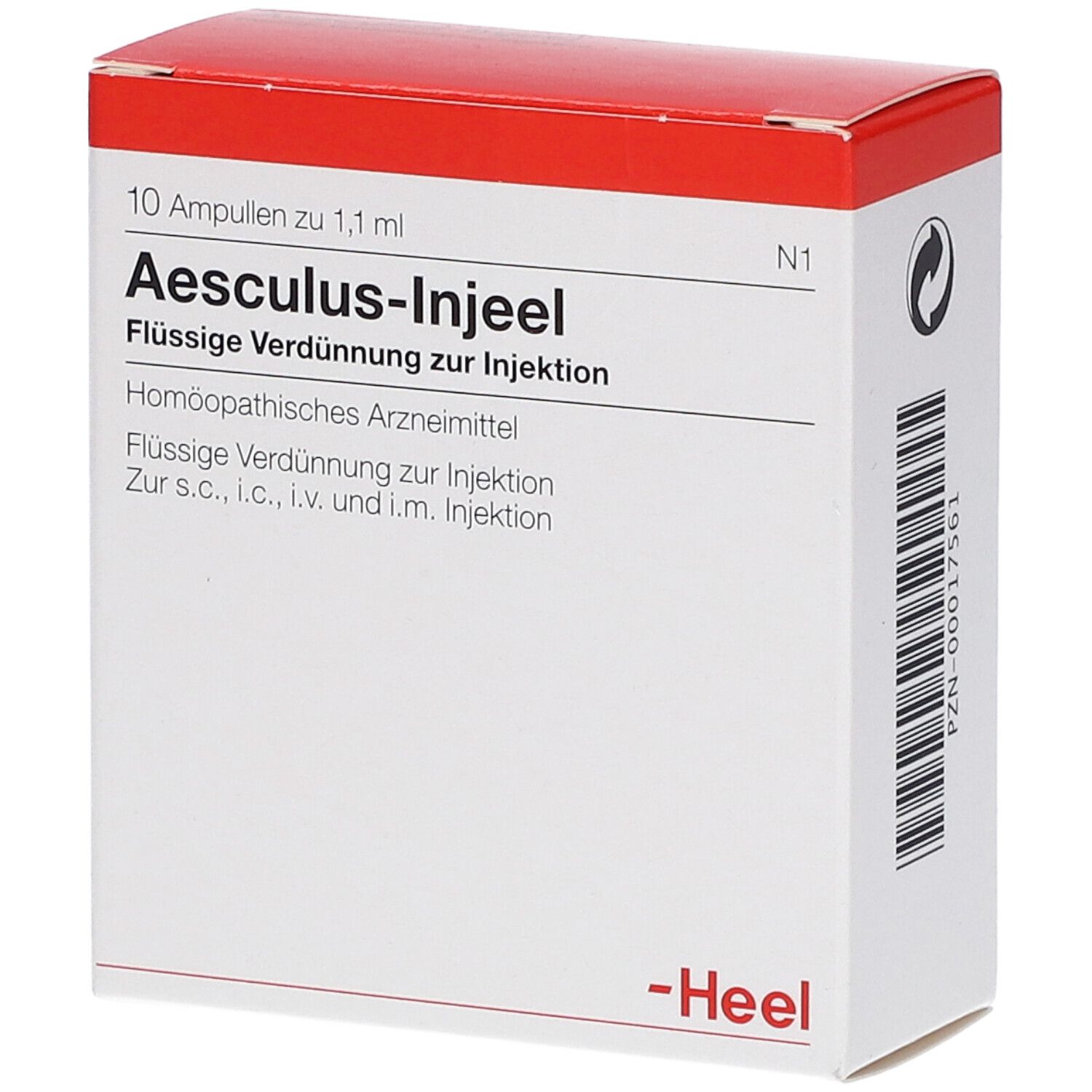 Aesculus Injeel Ampullen 10 St