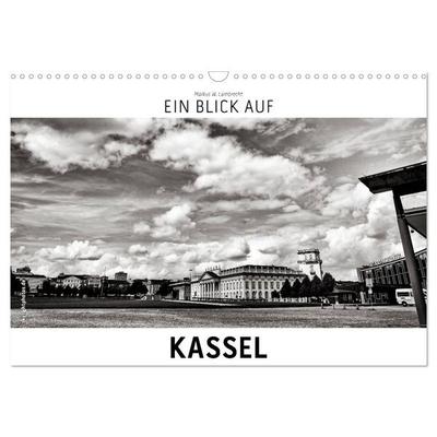 Ein Blick auf Kassel (Wandkalender 2026 DIN A3 quer), CALVENDO Monatskalender
