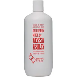 500 ml Alyssa Ashley Red Berry Musk Hand & Body Lotion