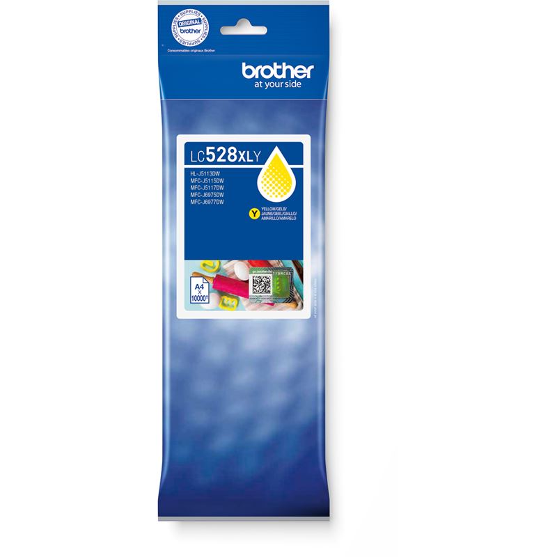 BrotherLC528XLYP TINTENPATRONE GELB (10.000 SEITE