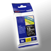 Brother P-Touch Band TZe-345 weiß auf schwarz 18mm x 8m laminiert