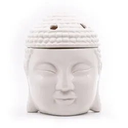 Candle Brothers  Duftlampe Buddha Weiß