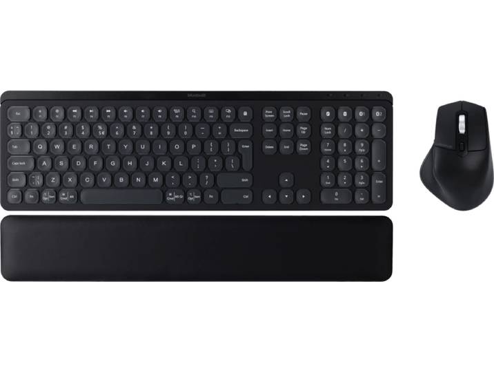 BlueBuilt Draadloze Bluetooth Toetsenbord en Muis Set Premium QWERTY