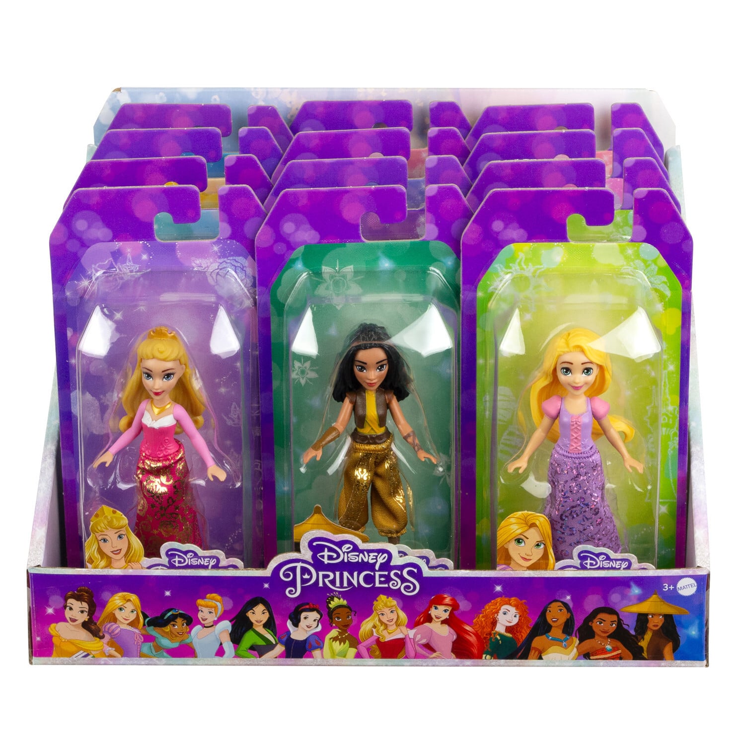 Mattel Disney Prinsessen assortiment mini-poppen