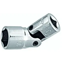 Koken, Steckschlüssel + Stecknuss, 6-kant-Gelenk-Steckschlüssel-Einsatz, 1/4 Zoll (10 mm)