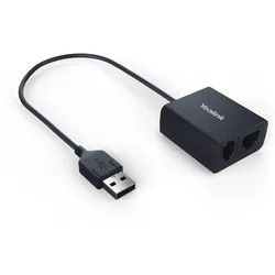 Yealink EHS40 Kabelloser Headset-Adapter für drahtloses Headset + VoIP