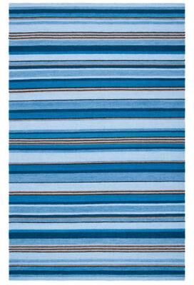 SAFAVIEH Handmade Striped Kilim Zahra Casual Wool Rug