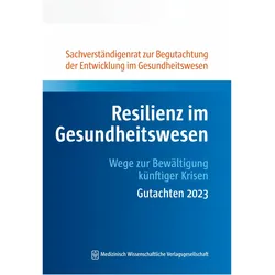 Resilienz im Gesundheitswesen, Fachbücher von Sachverständigenrat Gesundheit