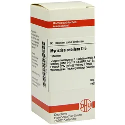 Myristica Sebifera D 6 Tabletten 80 St