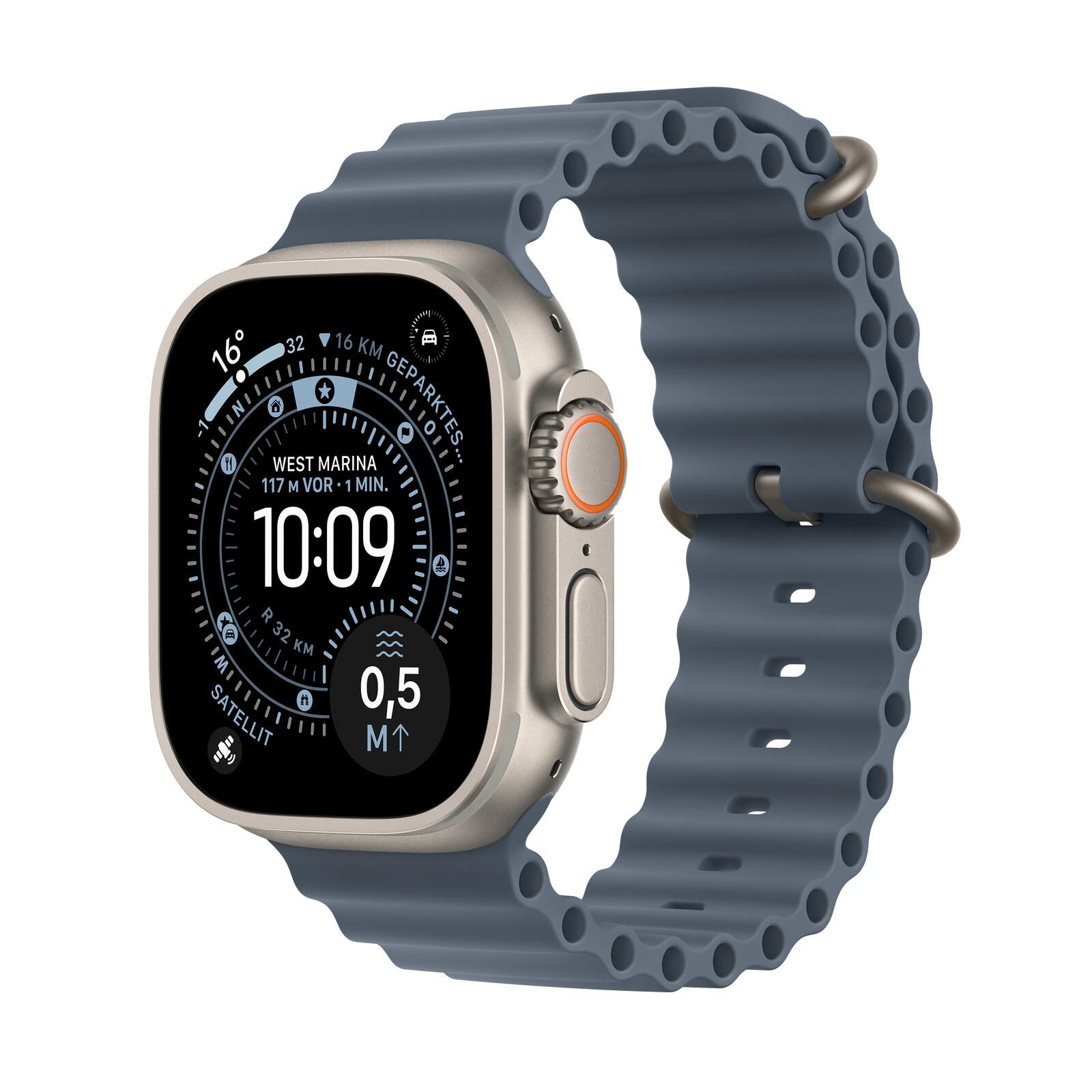 Apple Watch Ultra 3 Titan Natur (GPS + Cellular) 49mm MEWH4QF/A