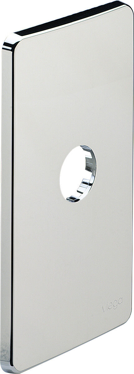 Viega plaque de recouvrement 670979 195x110x10mm, design blanc plastique