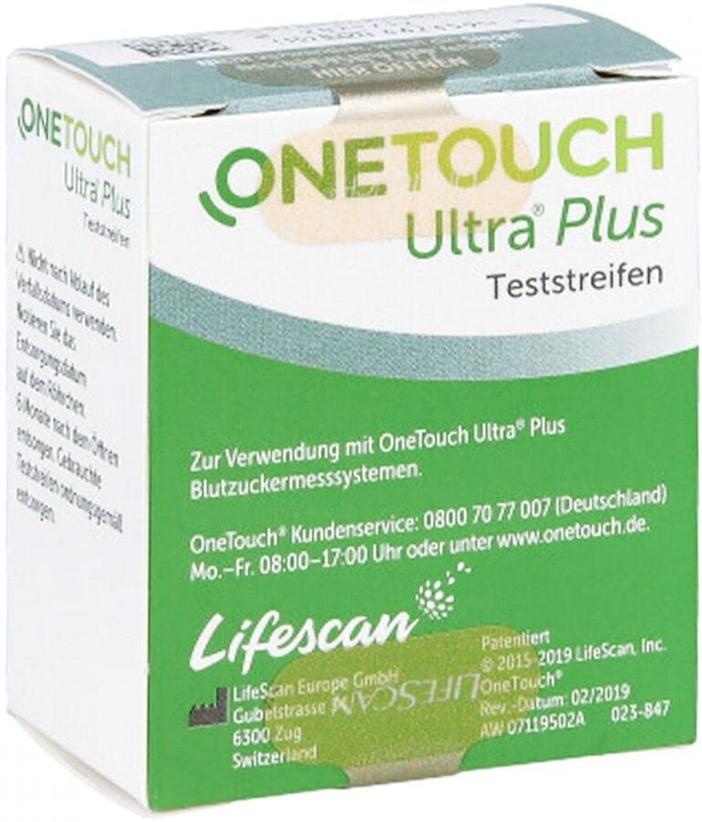 One Touch Ultra Plus Teststreifen