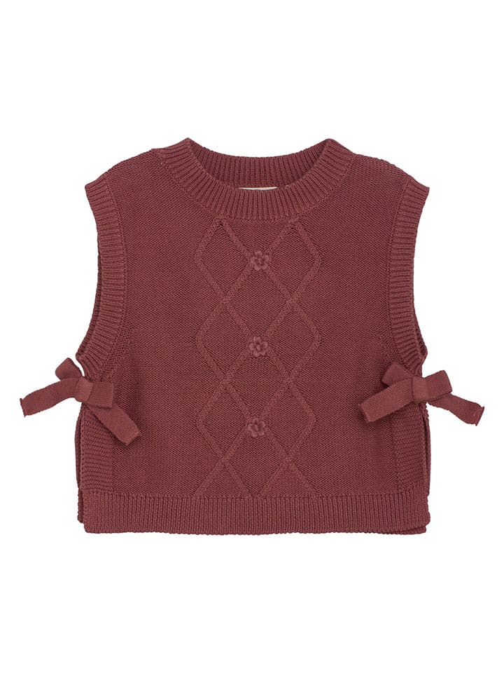 enfant Pullunder in Rot - 122