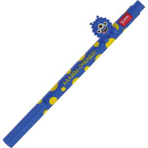 Legami Gelschreiber Lovely Friends, Monster - Aaargh-dorable, Strichbreite 0,5 mm, Schreibfarbe blau