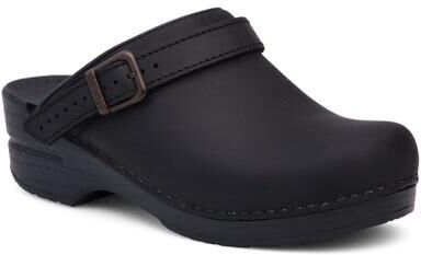 Women's Ingrid Clog by Dansko in Black (Size 42 M)