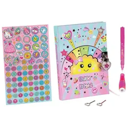 Winfun, Heft + Block, Geheimes Notizbuch und Zauberstift (A5)