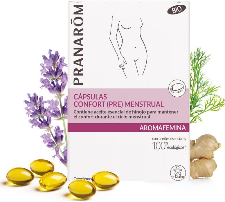 Pranarôm Aromafemina caps Confort (Pre) Menstrual BIO 30 caps
