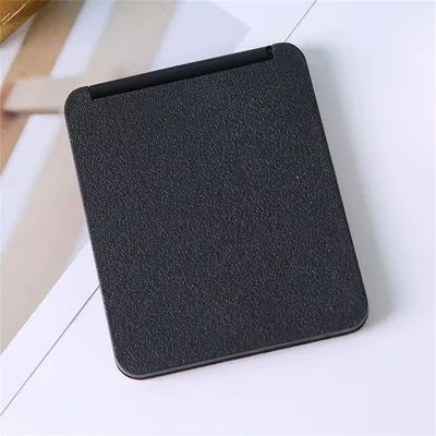 Smart Shopping Spot Compact Mirror Foldable Makeup Mirror, Portable Double Sided For Dorms And Travel black