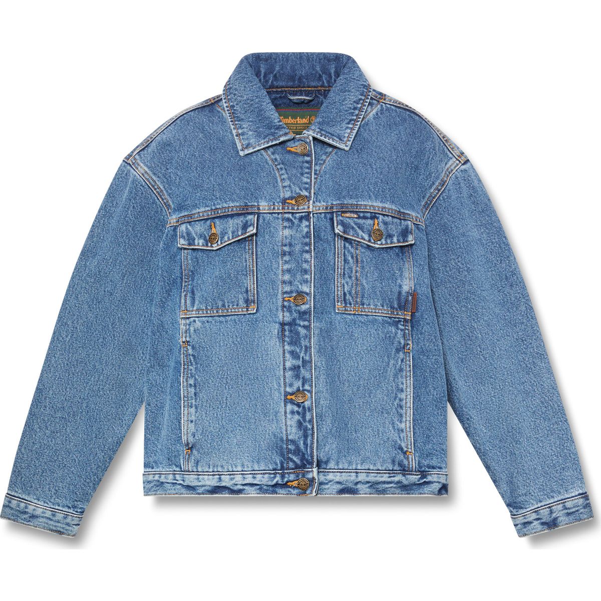 Timberland Womens Archive Insulated Trucker Denim Jacket harbblmarb wash XS TBC0YH4UAQK1-XS